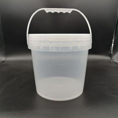 1L-25L ظرف های سطل پلاستیکی شفاف با پوشش مقاوم در برابر استرس