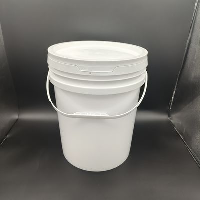 ODM OEM سطل های ذخیره سازی سفید با پوشش 1L 2L 3L 5L 10L 18L 20L 25L