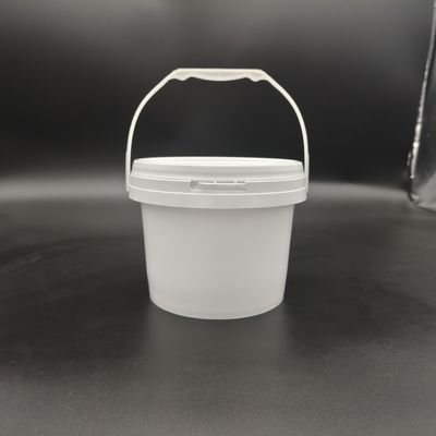 ODM OEM سطل های ذخیره سازی سفید با پوشش 1L 2L 3L 5L 10L 18L 20L 25L