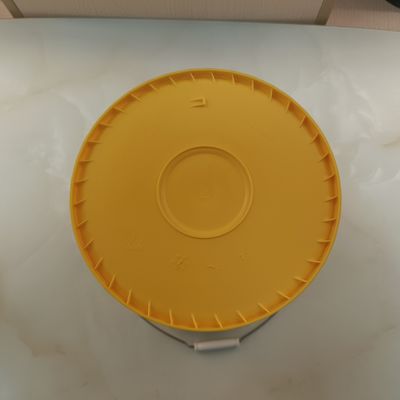18L 4.8 گالن 5 گالن رنگ پلاستیکی سطل زرد مقاوم در برابر دمای بالا