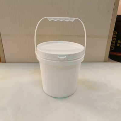 ISO9001 سطل ذخیره سازی ابزار 5 گالن سطل سفید مقاوم در برابر اشعه UV
