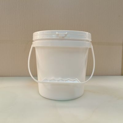 ISO9001 سطل ذخیره سازی ابزار 5 گالن سطل سفید مقاوم در برابر اشعه UV