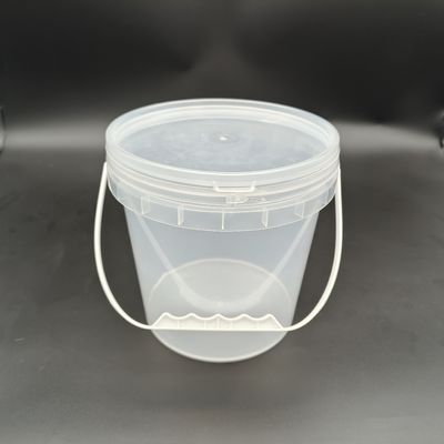 مقاومت در برابر فشرده سازی سطل پلاستیکی شفاف سطل پلاستیکی شفاف ساحل پلاستیکی با دسته پلاستیکی