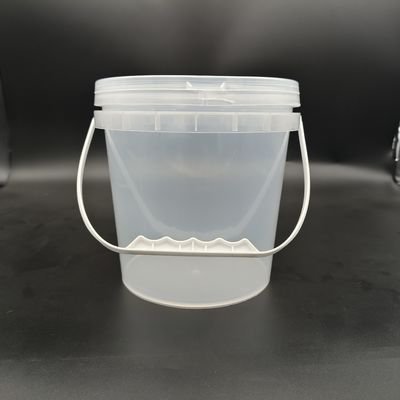 مقاومت در برابر فشرده سازی سطل پلاستیکی شفاف سطل پلاستیکی شفاف ساحل پلاستیکی با دسته پلاستیکی