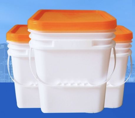 پلیمری سطل سطل ذخیره سازی مواد غذایی سطل مربع چاپ صفحه نمایش انتقال حرارتی