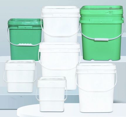 سطل ضد هوا مربع 12 اینچ سطل با کاپ ODM OEM