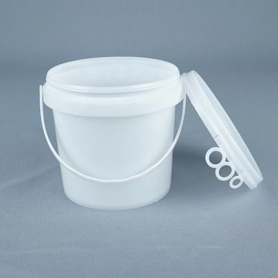 سطل مواد غذایی پلاستیکی بدون BPA با پیچ روی پوشش ISO9001