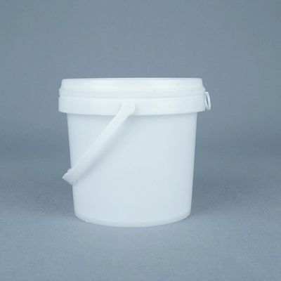 آشپزخانه 20 لیتری سطل مواد غذایی پلاستیکی سفید با سرپوش قابل انبار