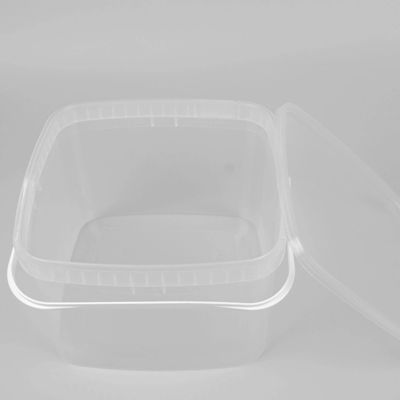 سطل پلاستیکی شفاف قابل تنظیم سطل های ذخیره سازی شفاف OEM ODM