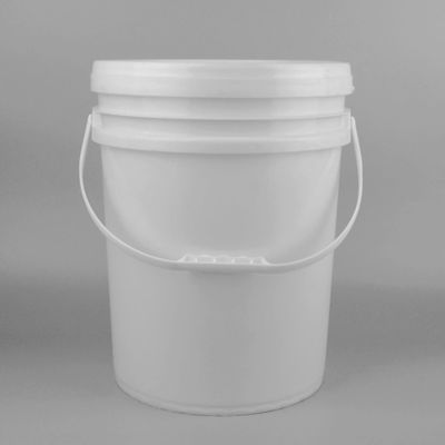 20 لیتری سطل روغن سفید با دسته فلزی OEM ODM
