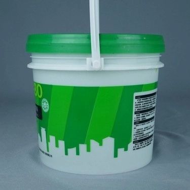 سطل رنگ پلاستیکی گرد 18 لیتری با دسته