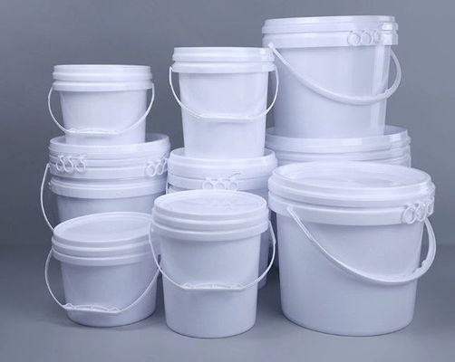 مقاومت در برابر زنگ بزرگ دور رنگ پلاستیکی سطل 1.4mm ضخامت