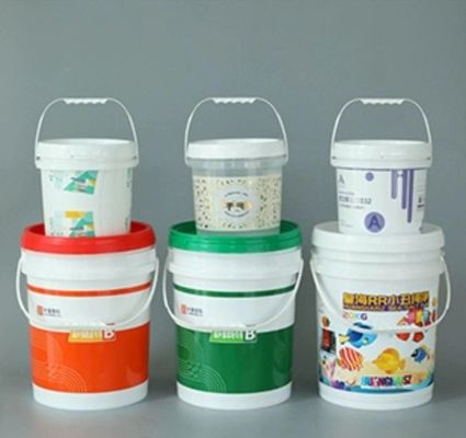 سطل کود پلاستیکی دور با ظرف 1-25 لیتر