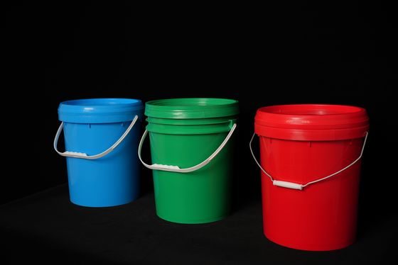 سطل ذخیره سازی پلاستیکی 5 گالن با دسته و کاپ
