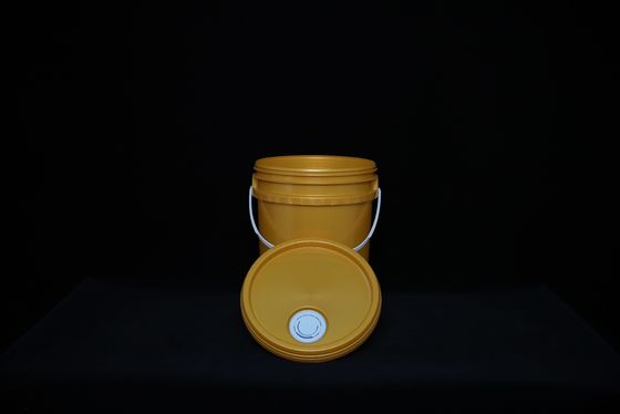 سطل رنگ پلاستیکی ضد نشت با بند فلزی